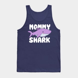 Cute Mommy Shark T-Shirt Tank Top